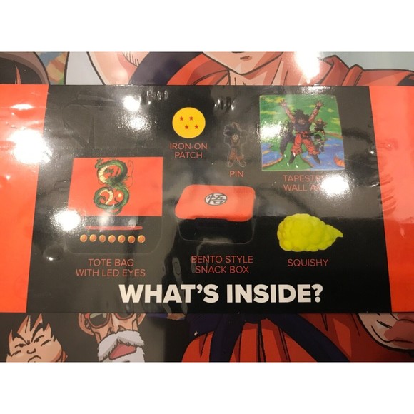CultureFly Dragon Ball Z Collectors Bundle - Lunchbox Tote Bento  Sealed - Picture 5 of 5